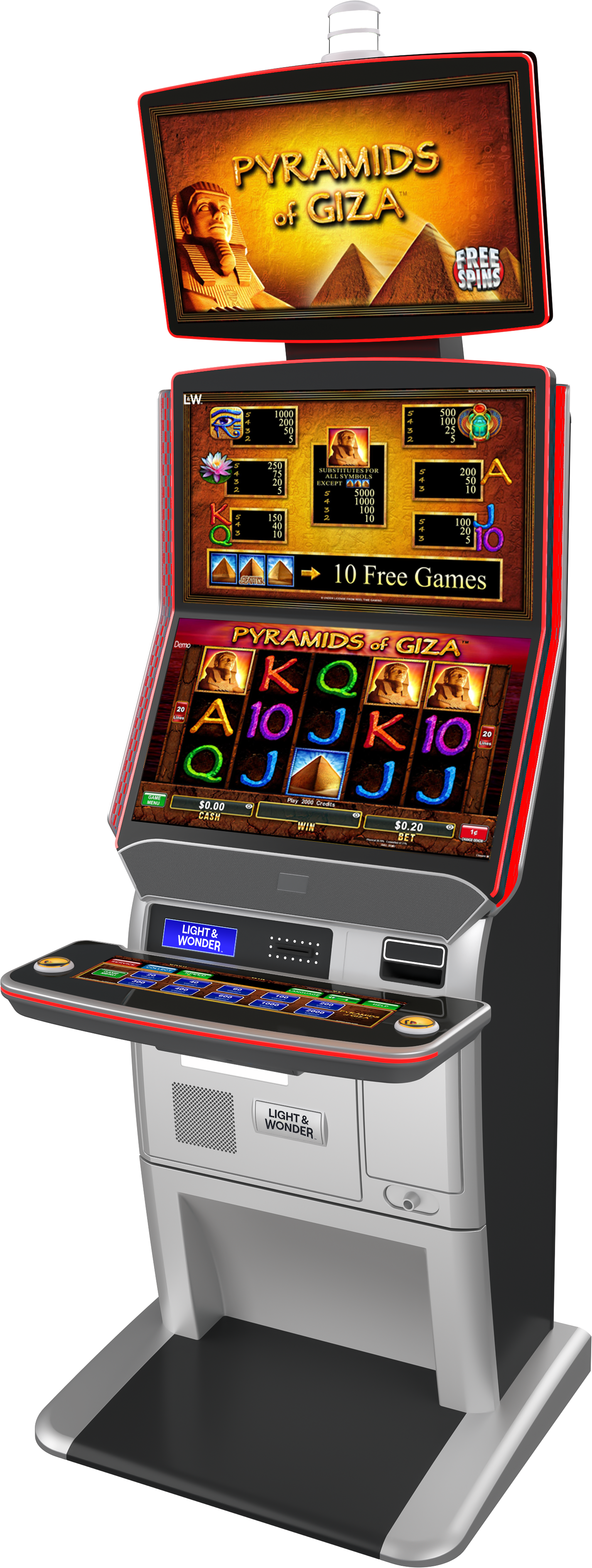 Pyramids of Giza - REEL CHOICE Cabinet